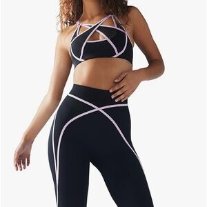 Savage X Fenty sport outfit top and bottoms.